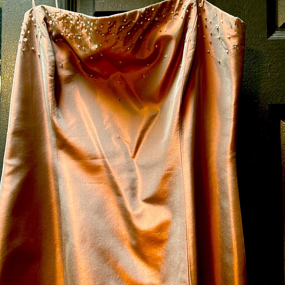 Long dress with sash